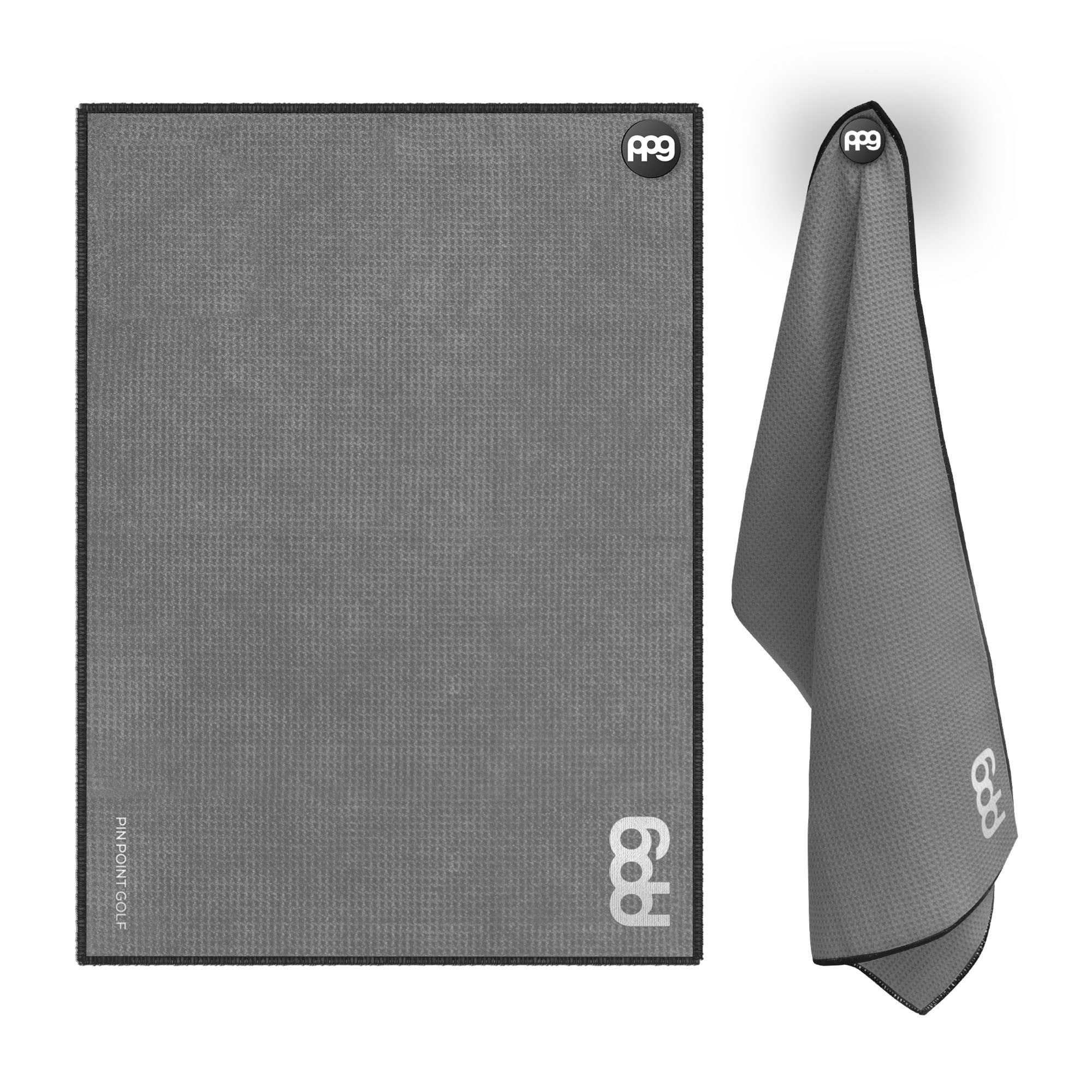 Magnetic Golf Towel Gray