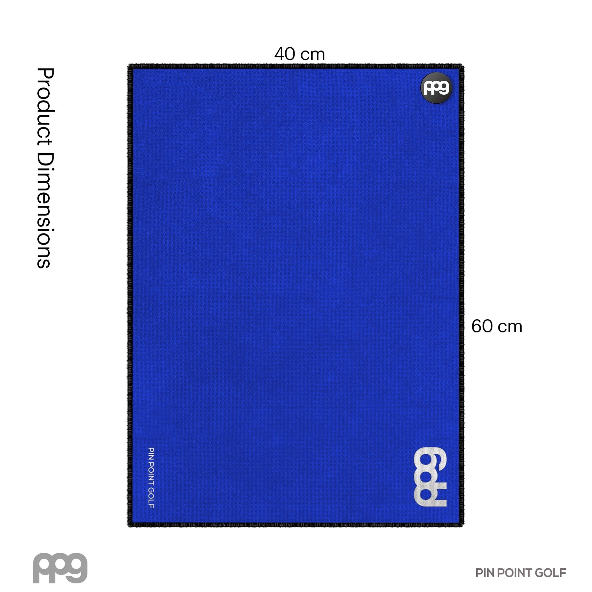 Magnetic Golf Towel Blue