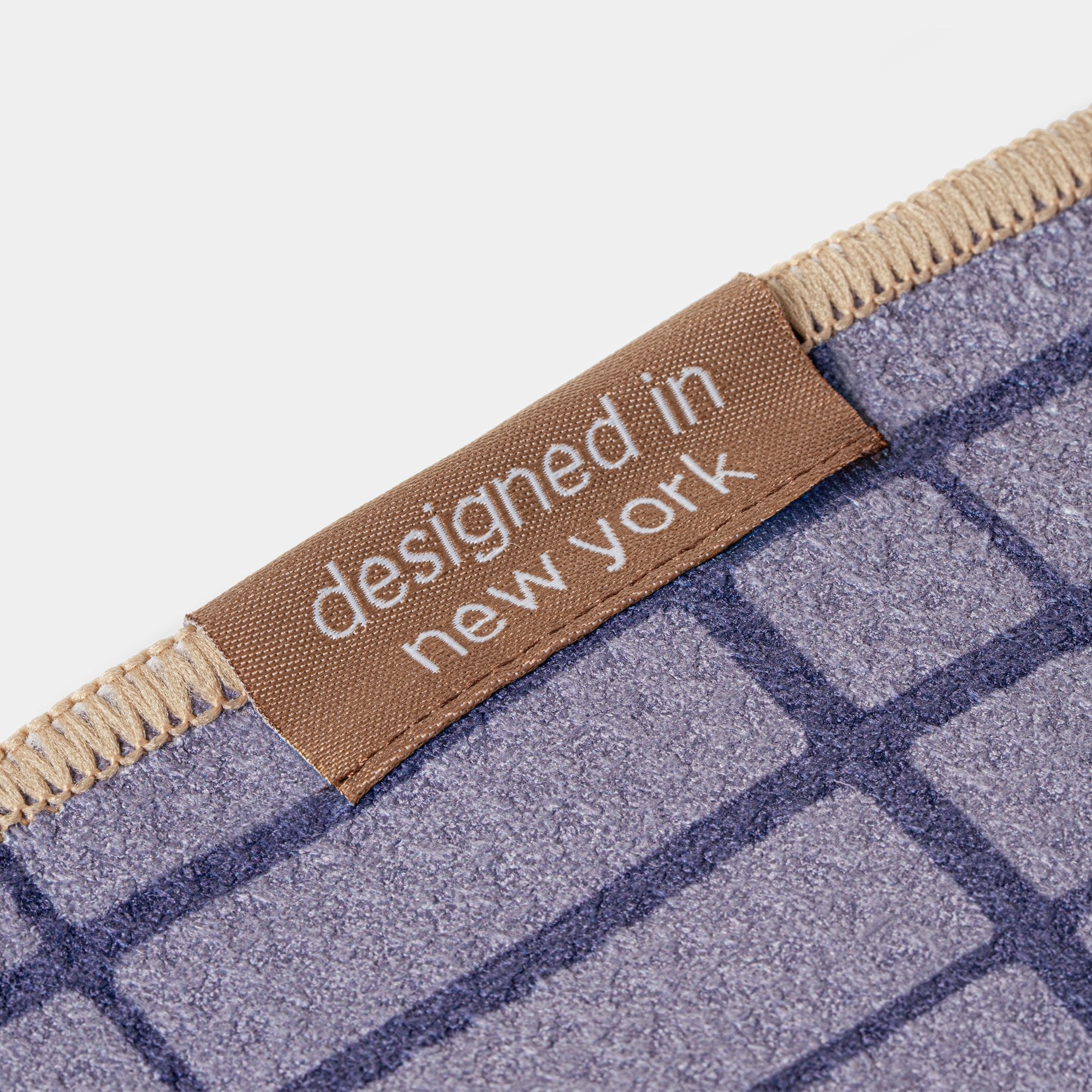 Gotham Grid | Blue Magnetic Golf Towel