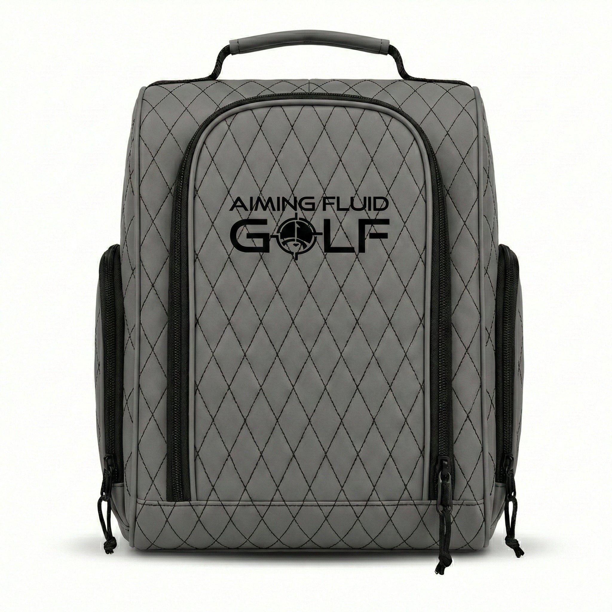 Premium Golf Shoe Bag – Vented Leather Shoe Storage