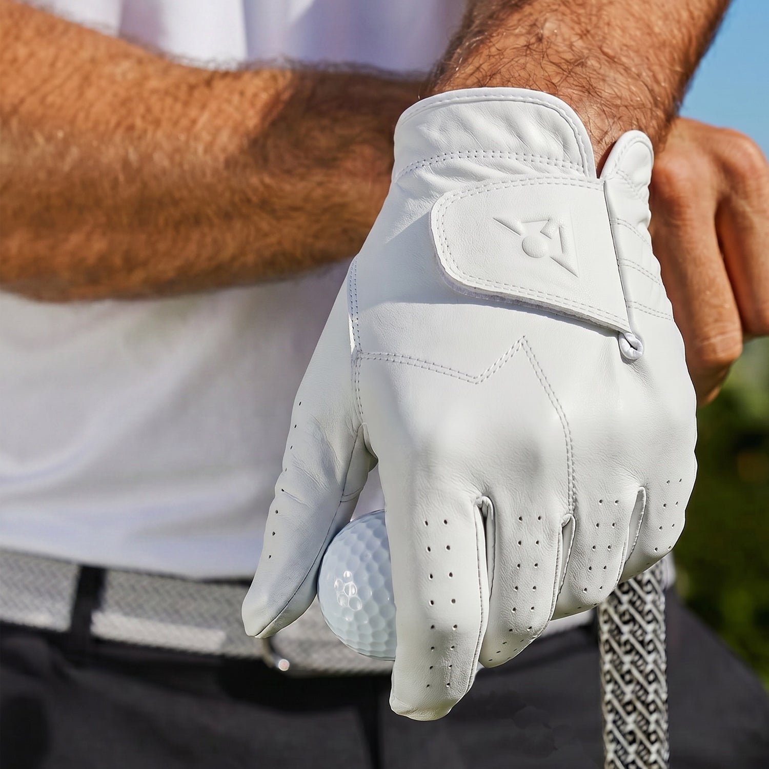 Pure White | Men's Golf Glove