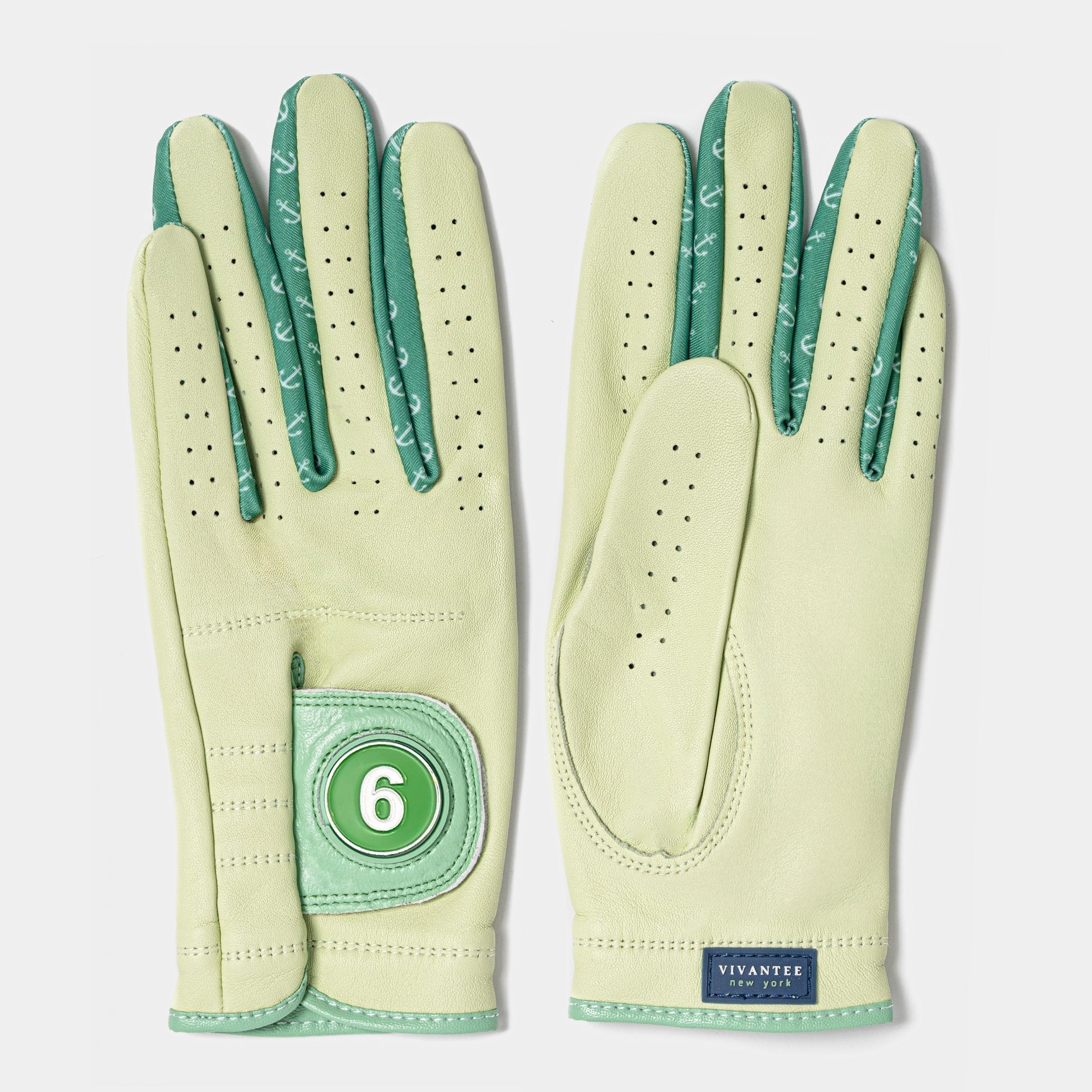 Seaport Serenity | Men's green golf glove